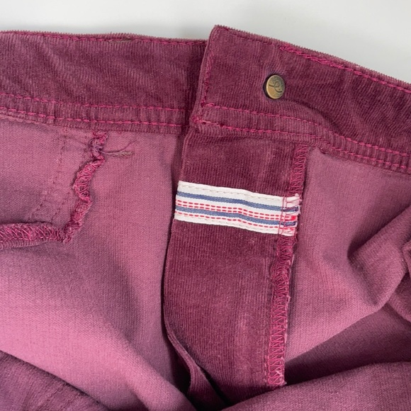 Pilcro & the Letterpress Mauve Curduroy Pants - Picture 9 of 12